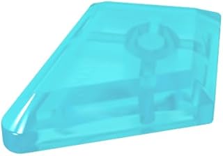 Gobricks 35649 Gem Fragment (Diamond-Shaped) 50 Pieces GDS-90283 Compatible with Lego MOC Building Blocks Color:Trans Light Blue 42