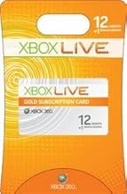 Xbox Live 12+1 Month Gold Card