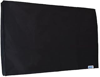 Comp Bind Technology Black Marine Grade TV Cover for Samsung UN55MU7500FXZA Curved 55'' 4K UHD Smart TV, Heavy Duty and Waterproof Material,Maximize TV Life Cover Dimensions 50''W x 4.5''D x 29''H