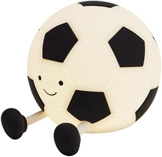 Soccer Night Light,Rechargeable Small Lamp Dimmable with Soft Touch,Football Nightlight Accessories Stuff Game Decor, Soccer Sport Lover Gifts for Girls 8-12 Kids Women Teens Boys