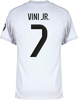 Madrid Vini Jr #7 Men’s Soccer Jersey Fan Edition – Short Sleeve Training & Casual Shirt – Home, Away & Third Kit 2025/26