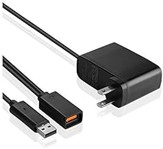 Veanic Replacement USB AC Power Adapter Connector Supply Cord Cable for Microsoft Xbox 360 Kinect Motion Sensor System