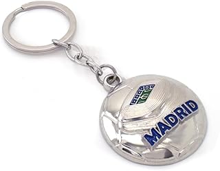 Madrid Football Keyring with Engraving Engraving for Men or Women, an Original Gift for Merengue Team Fans