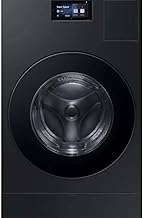 WD90F53AVB 5.3 cu ft Bespoke AI Front‑Load Washer & Dryer Combo, Vented All‑in‑One, Brushed Black