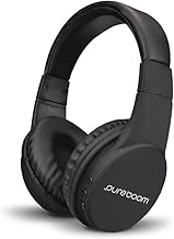 PureBoom Bluetooth Wireless Headphones, Hi-Fi Stereo Foldable Headset for iPhone/Android Phones/TV/Laptops, Adjustable Padded Headband, Soft Ear Cushions, Built-in Mic for Phone-Call (Black)