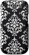 Elibrium Style 365 Designer Series Case for Samsung Galaxy S3, Black Damask