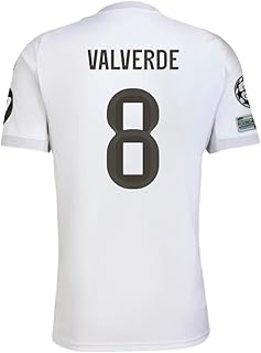 Madrid Fede Val #8 Men’s Soccer Jersey Fan Edition – Short Sleeve Training & Casual Shirt – Home, Away & Third Kit 2025/26