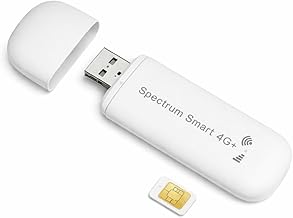 4G LTE USB Cellular WiFi Hotspot with SIM Card – Creates WiFi from Mobile Data, Not a USB WiFi Adapter – Portable Travel Modem – North America/EU – Subscription Required