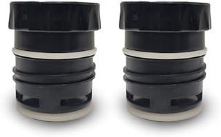 Thermo Bottle Stopper Replacement Part for Stanley. Yerba Mate Drinking - Thermo to Yerba Mate Termo Pico Mate/Pico cebador Stopper with High Precision Flow (Black V2, Set of 2)