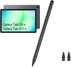Tab A11+ Stylus Pen for Samsung Galaxy Tab A11/A9/A9+Plus Android Tablet Fast Charging, Precise S Pencil Touchscreens Stylists (Black1)