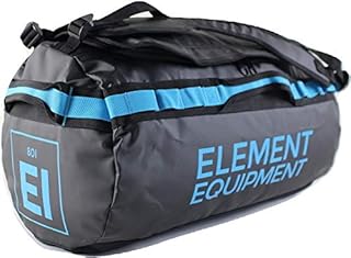 Trailhead Duffel Bag Shoulder Straps Waterproof Black/Blue Medium
