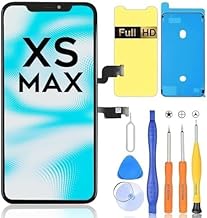 for iPhone Xs Max Screen Replacement, 6.5-inch LCD Display Full HD and Touch Digitizer Assembly True Tone Programmable Face ID Remains with Tool Kits, for Model A1921, A2101, A2102, A2103, A2104