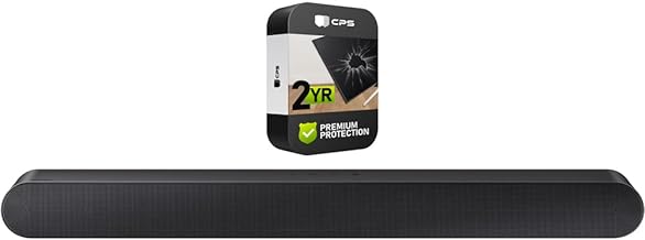 HW-S50B 3.0 ch All-in-One Soundbar with Dolby 5.1 DTS Virtual:X 2022 Bundle with Premium 2 YR CPS Enhanced Protection Pack