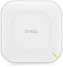 Zyxel WiFi 6 AX3000 Wireless Access Point | 2.5GbE | Mesh, MU-MIMO | WPA3-PSK Security | Cloud, App or Direct Management | PoE+ or AC Powered, Adapter Included | TAA Compliant | NWA50AXPRO
