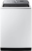 5.4 Cu. Ft. Smart Top Load Washer with Active Wave Agitator in White