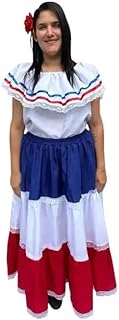 Dominican Republic Traditional Women Fiesta Dress