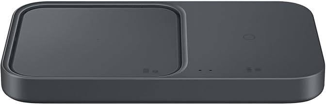 15W Duo Fast Wireless Charger Pad - Dark Gray