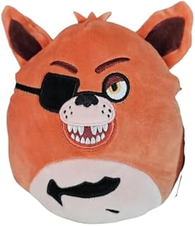 Squishmallows Classic Foxy 7 Inch Plush - Collectible Soft & Squishy Stuffed Animal Toy Halloween