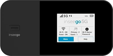 Inseego Mifi X Pro M3000 -Compatible with T-Mobile only - Black (Renewed)