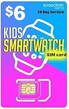 SpeedTalk Mobile $6 Preloaded Smart Watch SIM Card Kit for 4G LTE Kids Senior Smartwatches & Wearables | GPS Tracking | 3 in 1 Simcard - Standard, Micro, Nano | No Contract | 30 Days Service Plan