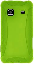 Amzer Silicone Skin Jelly Case for Samsung Galaxy Prevail - Green - 1 Pack - Case