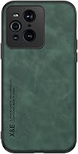 Silklike Case for Oppo Find X3/Find X3 Pro - Cover Bumper Built-in Metal Plate for Oppo Find X3/Find X3 Pro - Green
