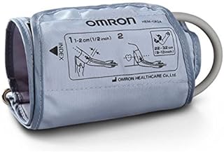 Upper Arm home Blood Pressure D-ring cuff 9" to 13" w/2 cuff plugs for (BP710) (BP742) (HEM432C) (HEM-705CP) (HEM 711AC) (HEM712) (HEM712CLC)