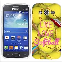For Samsung Galaxy Avant Love Softball Case Cover