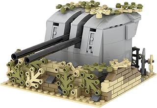 Military Building Blocks Set, WW2 Battery Position.（ 272 Pieces）