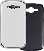 2-Pack TPU Case Compatible with Samsung Galaxy Grand Duos i9082 Phone Cover - Shockproof Flexible Protective Accessories with Precise Cutouts (White+Black)