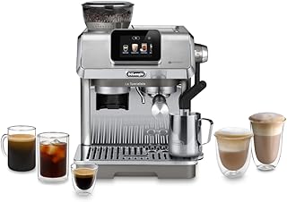 La Specialista Touch Espresso Machine with Grinder & Milk Frother – Cold Brew & Iced Coffee Maker, Burr Grinder, 10 Drink Presets, Compact Bean to Cup, Award-Winning Italian Design