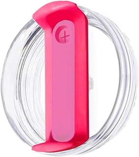40 oz tumbler lid replacement Fit for Stanley Cup,Clear Replacement Lids Fit for Stanley Travel Tumbler, stanley cup lid replacement 40 oz, Stanley Cup Accessories,1 PCS (Hot Pink)