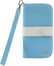 Cellet Neo Diary Wallet Case for Samsung Galaxy S3 - Sky Blue/Cream