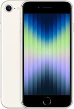 Apple iPhone SE 3rd Gen, 64GB, Starlight - Unlocked (Renewed Premium)