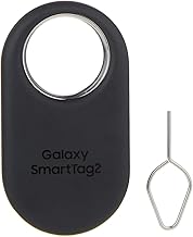 SmartTag2 (2023) Bluetooth + UWB, IP67 Water and Dust Resistant, Findable via App, 1.5 Year Battery Life - Black (International Version)