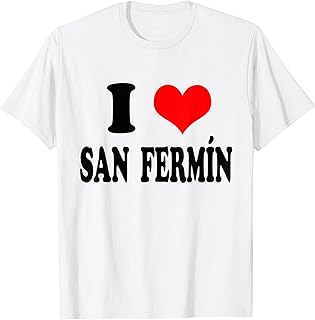 Prendas de España I Heart San Fermín Pamplona T-Shirt