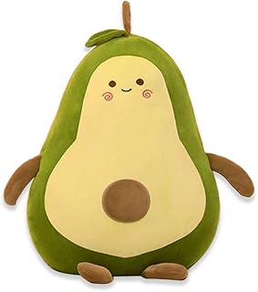OUKEYI 18 Inch Snuggly Stuffed Avocado Fruit Soft Plush Toy Hugging Pillow Gifts for Kids, Girl, Boy, and FriendsBest Gift for Kids Christmas