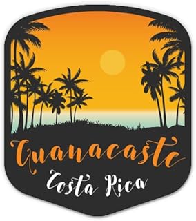Squiddy Guanacaste Costa Rica - Vinyl Sticker Decal for Phone, Laptop, Water Bottle (3" Tall)