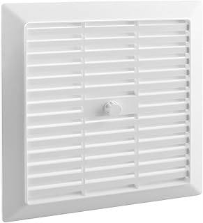 686 Bathroom Ventilation Fan Grille Cover Replacement for NuTone 686 Bathroom Fan - Part G686N, S30430000 - Screw Installation 9-1/2" x 8-3/4" White