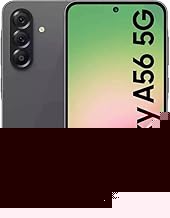 Galaxy A56 5G 2025 | 256GB, 12GB, Dual SIM | 6.7" 120Hz AMOLED, IP67 Water Resistant, Android 15 | International Model Factory Unlocked for T-Mobile & Global | 25W Charger Bundle (Graphite)