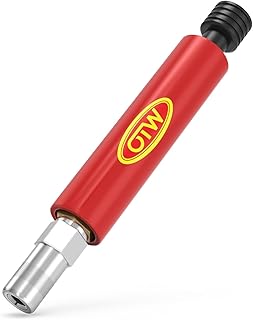 Grease Fitting Cleaning Tool, Cleans and Flushes Out Old Dried Grease from Fittings, Pins, Shafts, Bushings, and Joints. Uses Penetrating Fluid and Hydraulic Pressure, Red