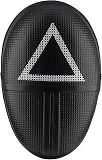 Netflix Official Squid Game Masks, One Size Adult Costume Masks