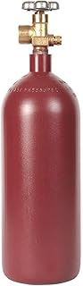 20 cu ft Steel CO2 Nitrogen Mix Cylinder - CGA580 Valve - DOT Approved