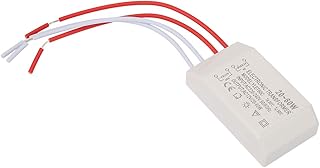 Electronic Transformer, Halogen G4 Lamp Cups Lamp Beads Electronic Transformer 220V to AC 12V Voltage Converter 20-60W Smart Power Supply Driver