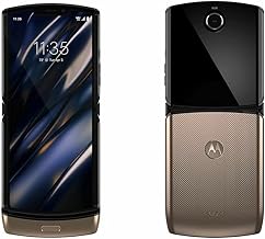 Motorola Moto Razr 2019, 128GB, Gold - Locked to Verizon (Renewed)