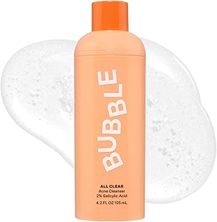 All Clear Anti-Breakout Foaming Face Wash - 2% Salicylic Acid Cleanser for Acne-Prone Skin, Gentle Facial Cleanser for Oily, Combination & Sensitive Skin (125 ml)
