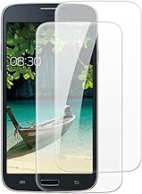 [2 Pack Tempered Glass Screen Protector Compatible with Samsung Galaxy Mega 5.8 I9150 (5.8 Inch), HD Clear Anti-Scratch Bubble-Free Case Friendly