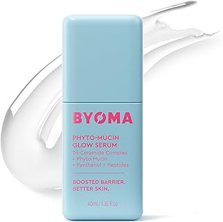 Phyto-Mucin Glow Serum - Mucin Face Serum for Glass Skin - Plumps, Primes + Hydrates - Flawless Primer and Makeup Base - Strengthens Skin Barrier - 1.35 fl.oz