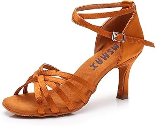 Women's Practice Ballroom Dancing Shoes Indoor Performance Latin Dance Shoes for Woman