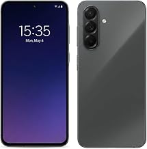 Galaxy A56 5G Ai (for Tmobile Mint Tello & Global) (256GB + 12GB) Version Latina Unlocked SM-A566E/DS 6.6" 120Hz 50MP Triple (Awesome Graphite SM-A566EZADTPA)